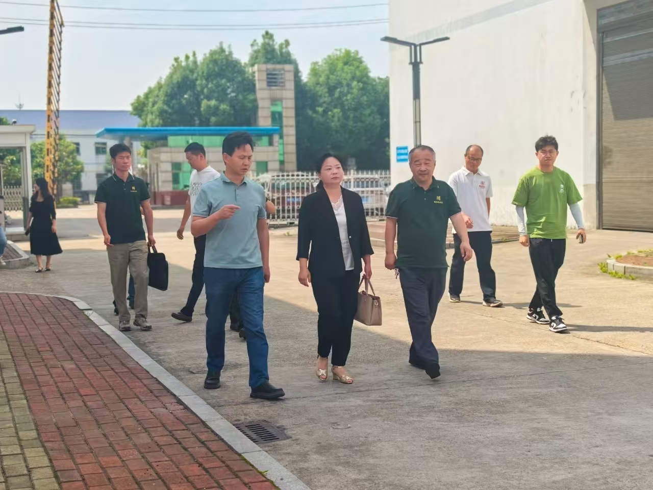 湖北省赤壁市文旅局領(lǐng)導(dǎo)一行赴益陽茶廠考察非遺技藝傳承與保護(hù)工作